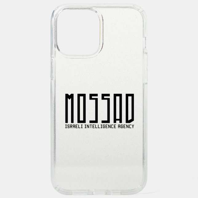 Mossad - Israeli Intelligence Agency - IDF Speck iPhone 12 Pro Max Case (Front)