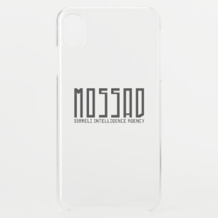 Mossad - Israeli Intelligence Agency - IDF iPhone XS Max Case