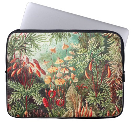 Mosses Muscinae Laubmoose by Ernst Haeckel Laptop Sleeve