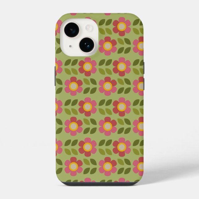 MOSSY BLOOM - Botanical iPhone Case (Back)
