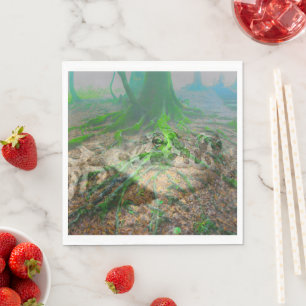 Mossy Frog Napkins