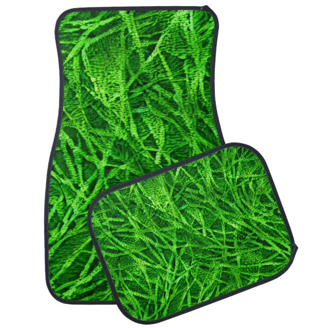 Mossy Grass  Car Floor Mat (Set)