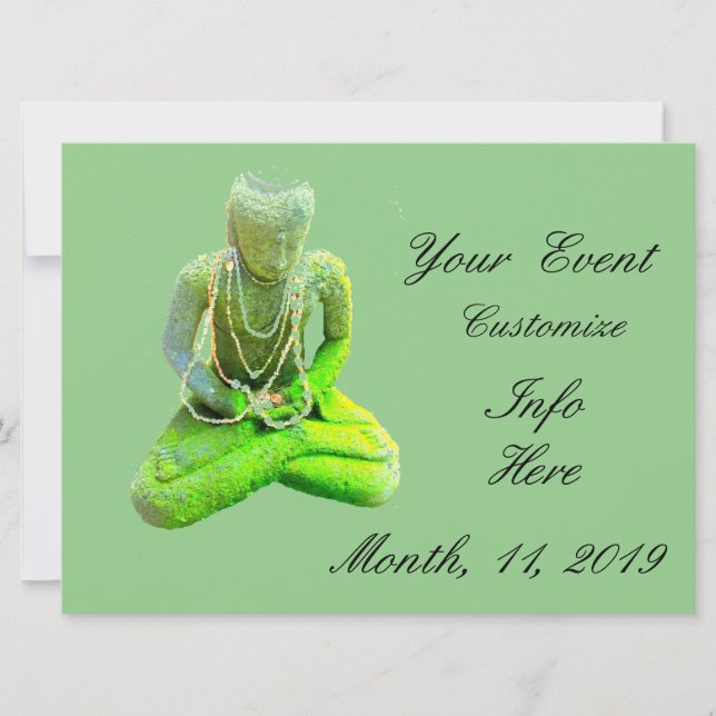 Mossy Green Buddha Meditating Thunder_Cove (Front)