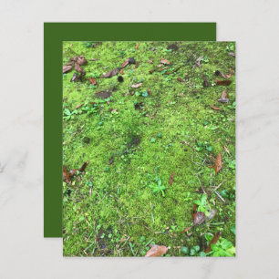 Mossy Green Woodlands Scrapbook Paper