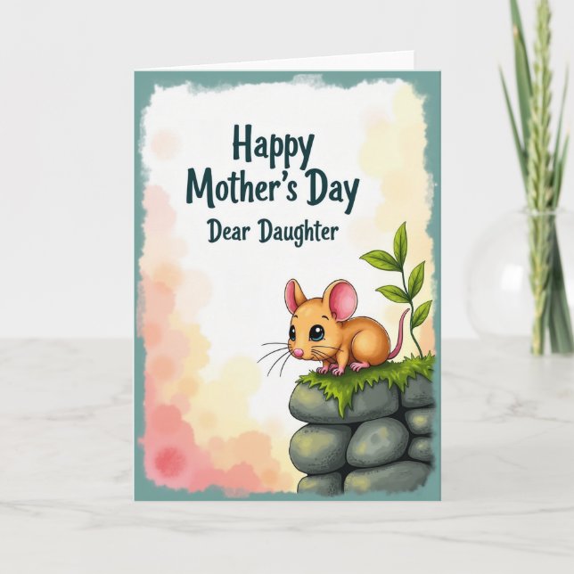 Mossy Stones Mothers Day Card (Front)