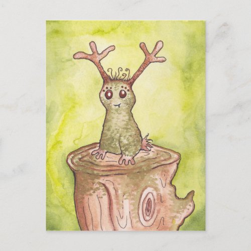 Mossy the Forest Spirit Postcard