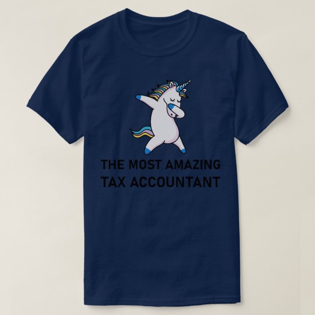 Most Amazing ax Accountant Unicorn  T-Shirt (Design Front)