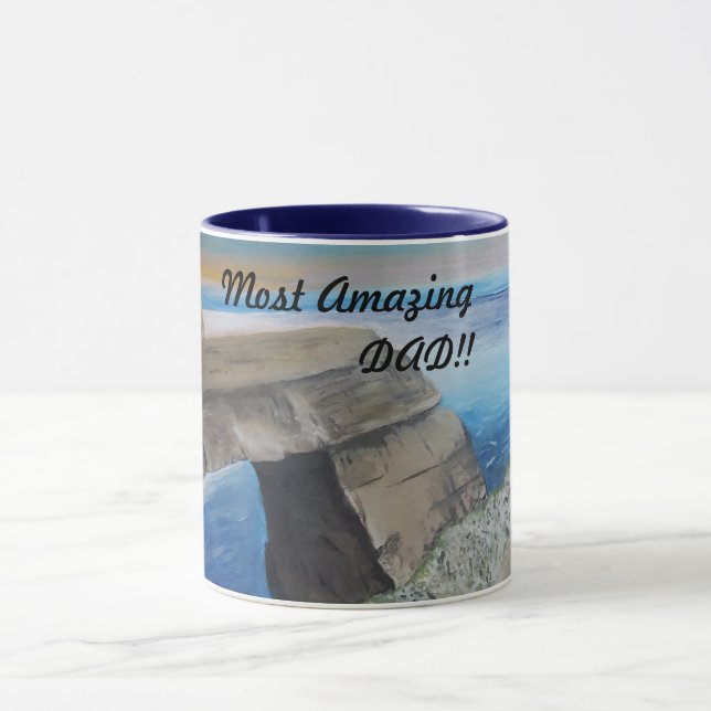 Most Amazing DAD Mug (Center)
