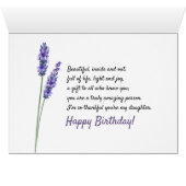 Most Amazing Daughter on Planet Earth (Inside Horizontal (Bottom))