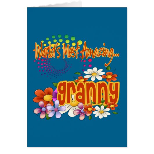 Most Amazing Granny Cards (Front)