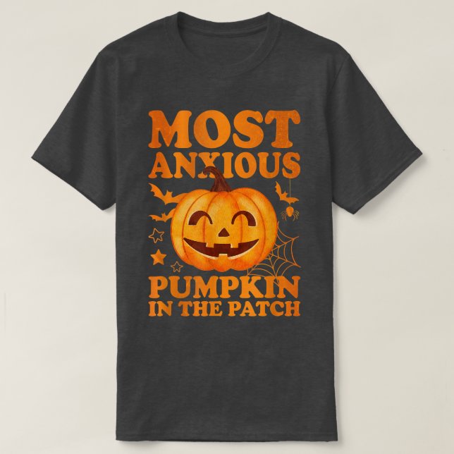 Most anxious Pumpkin in the Patch  2570 T-Shirt (Design Front)