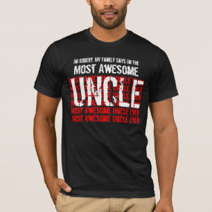 Most Awesome UNCLE Ever Gift Tee for Him V06