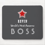 Most AwesomeBoss Sand Red Star A1 Mouse Pad Most AwesomeBoss Sand Red Star A1 Mouse Pad