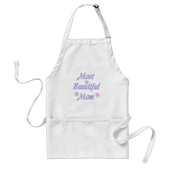 Most Beautiful Mom Apron (Front)