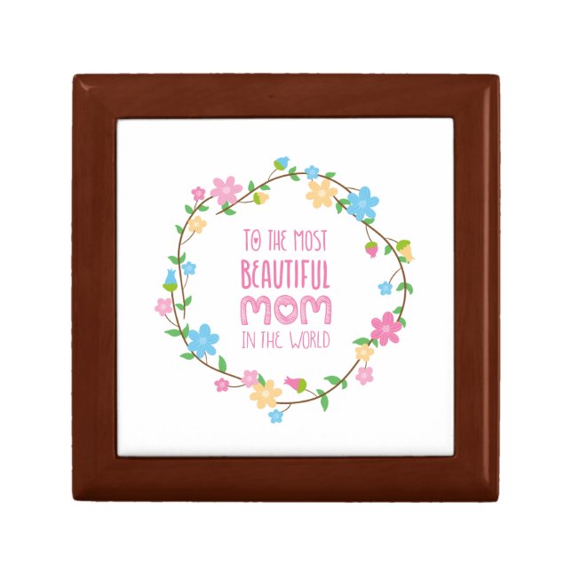 Most Beautiful Mom Mother's Day | Gift Box (Front)