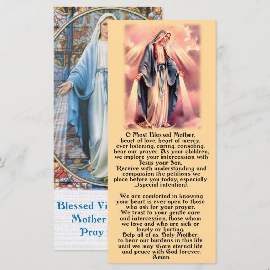 Most Blessed Mother Mary (Front/Back)