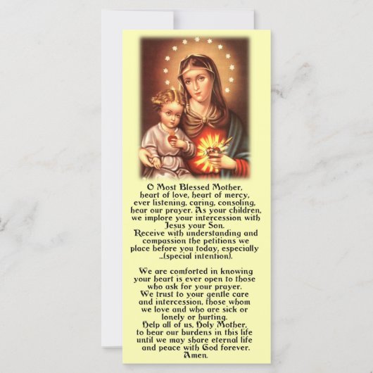 Most Blessed Mother Mary (Front)