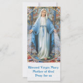 Most Blessed Mother Mary (Back)