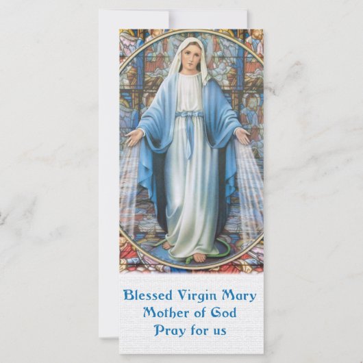 Most Blessed Mother Mary (Back)