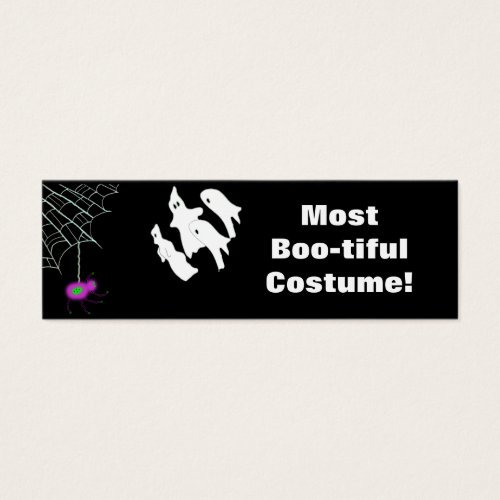 Most Boo-tiful Costume! award Business Cards