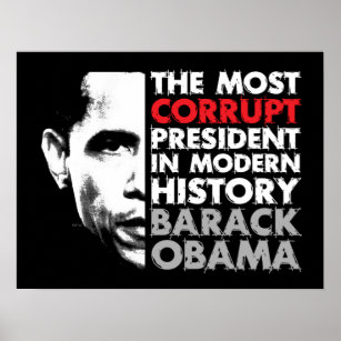 Most Corrupt President Poster