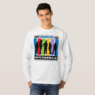Most Disabilities Are Invisible - Men's LS Shirt