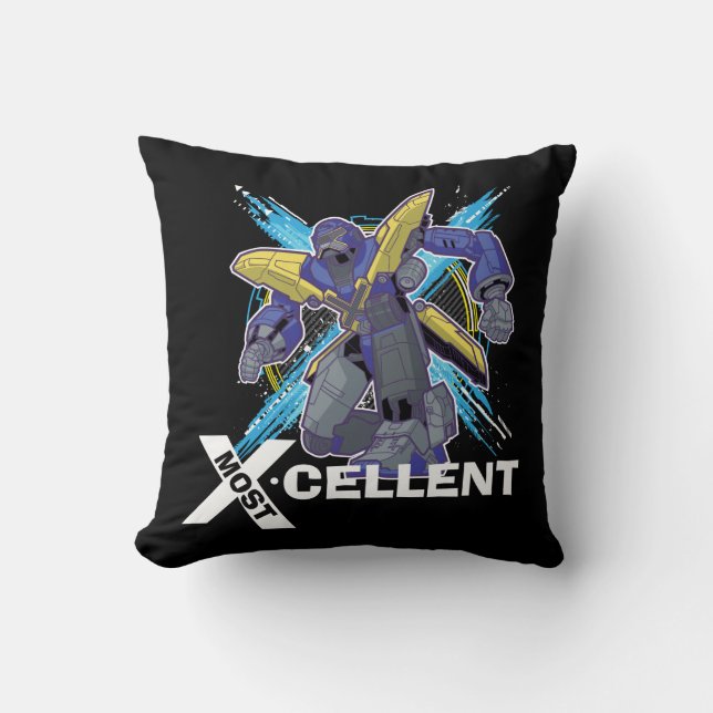 Most Excellent Throw Pillow (Front)