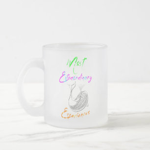 Most Extraordinary Experiences Frosted Glass Coffee Mug
