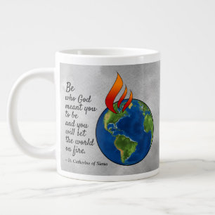 Most Famous St. Catherine of Siena Quote Giant Coffee Mug