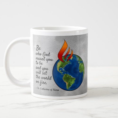 Most Famous St Catherine of Siena Quote Giant Coffee Mug