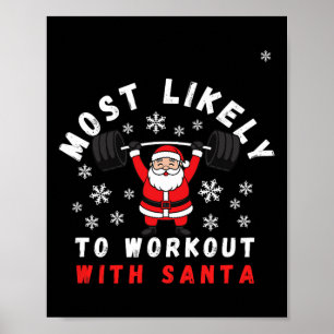 Most fitness power poster