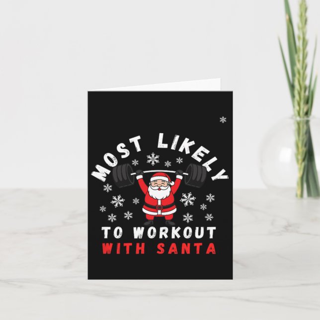Most  gym machine card (Front)