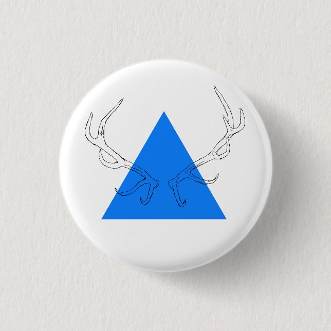 most hipster pinback button (Front)