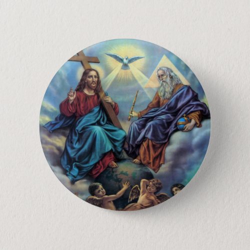 Most Holy Trinity Button