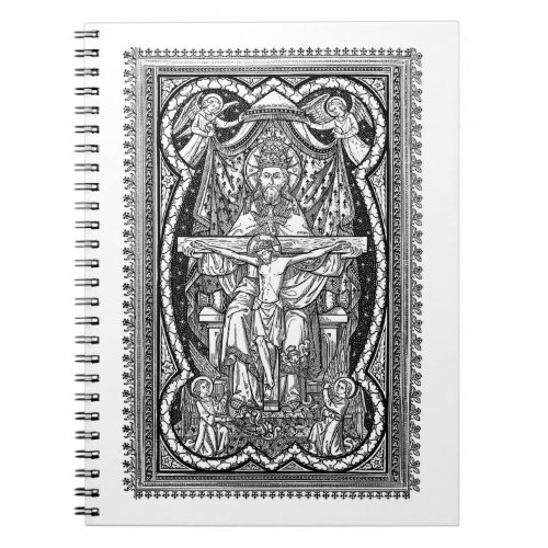 Most Holy Trinity Old Missal Art Notebook