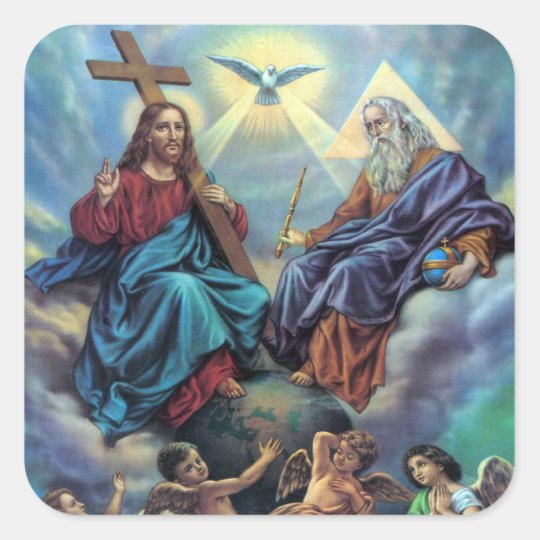 Most Holy Trinity Sticker | Zazzle