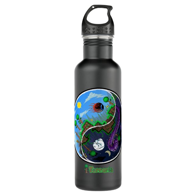 Most Important Terraria Gifts For Christmas Stainless Steel Water Bottle (Front)