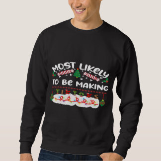 Most Likely Taking To be Making Tiktoks Sweatshirt