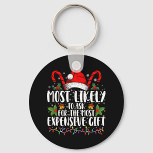 Most Likely To Ask For The Most Expensive Gift Keychain