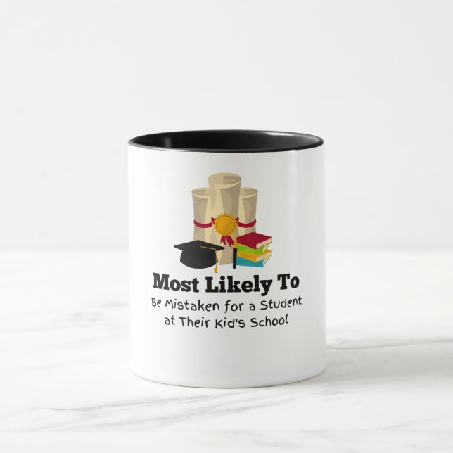 Most likely to be mistaken Graduation Gift Mug (Center)