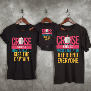 Most Likely To Matching Custom Cruise 2024 Group T-Shirt