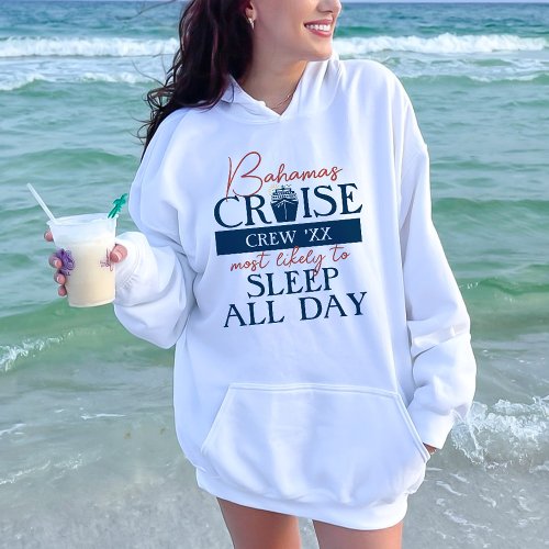 Most Likely To Matching Custom Funny Cruise Group Hoodie