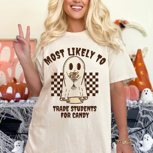 Most Likely To Matching Custom Halloween Ghost T-Shirt