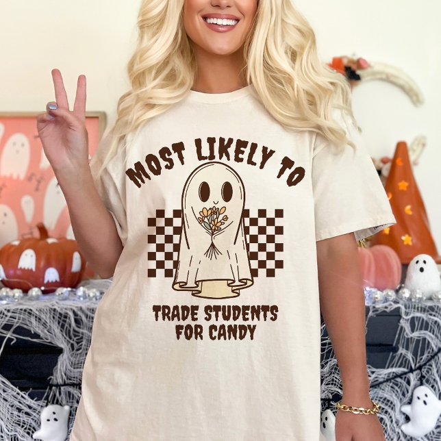 Most Likely To Matching Custom Halloween Ghost T-Shirt (Creator Uploaded)