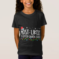 Most Likely To Offer Santa A Beer Funny Drinking C