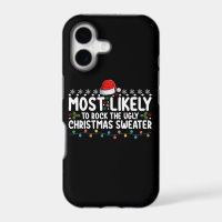 Most Likely To Rock The Ugly Christmas Sweater