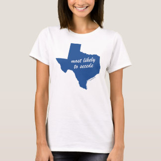 Most Likely to Secede (Women's Green) T-Shirt