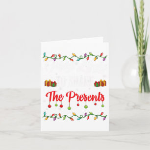Most Likely To Shake The Presents Family Matching  Card