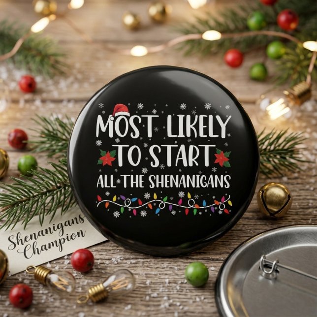 Most Likely to Start the Shenanigans Button (Creator Uploaded)