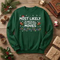Most Likely To Watch All Christmas Movies Family